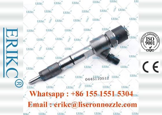 ERIKC 0445110512  Auto Fuel Injector 0 445 110 512 For BOS Diesel Injector  0445 110 512 for 1100200FA040