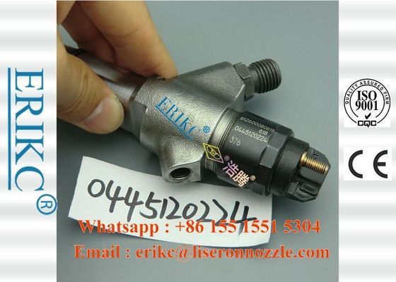ERIKC 0445120224 For BOS auto engine Injector 0 445 120 224 heavy truck injection 0445 120 224 for Weichai WD10