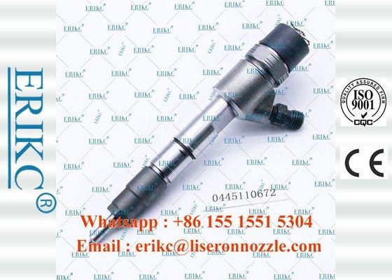 ERIKC For BOS 0445110672 Fuel pump Injector 0 445 110 672 CR Auto Engine injection assy 0445 110 672 For ISUZU