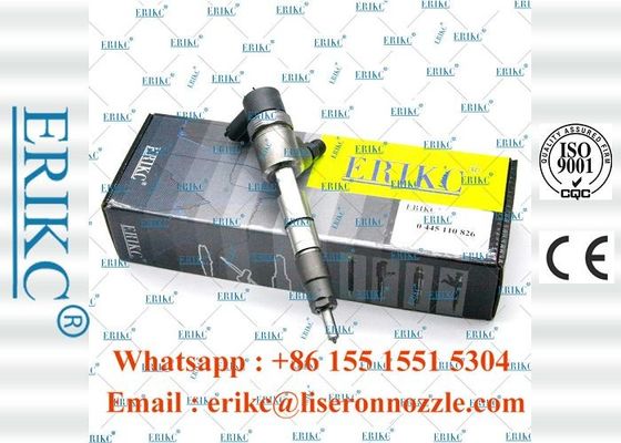 ERIKC 0 445 110 826 For BOS diesel rail Inyectores 0445110826 fuel system engine Injector parts 0445 110 826