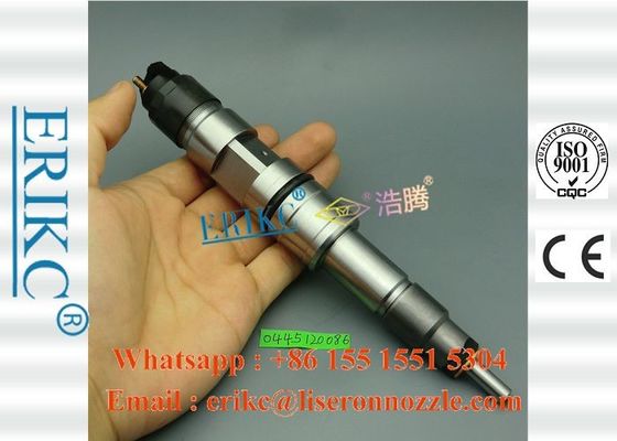 ERIKC 0445120086 For BOS diesel pump fuel oil injector 0 445 120 086 fuel tank injection 612630090001 for WEICHAI