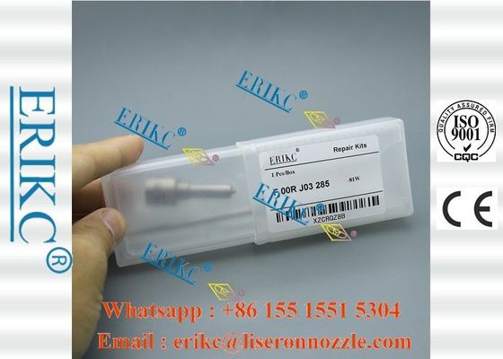 ERIKC F00RJ03285 bosch repair Kits F 00R J03 285 diesel injector nozzle DLLA151P1656 valve F00R J03 285 for 0445120331