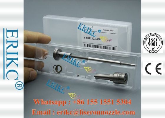 ERIKC F00RJ03488 Common Rail injector parts F 00R J03 488 , nozzle DLLA149P1724 repair kit F00R J03 488 for 0445120130