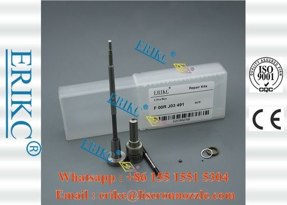 ERIKC Injector For BOS 0445120244 repair kit F 00R J03 491 , F00RJ03491 injector nozzle DLLA150P1781 valve F00R J03 491