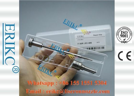ERIKC F00RJ03486 injector repair kit F 00R J03 486 Original For BOS diesel nozzle DLLA143P1696 repair kit F00R J03 486