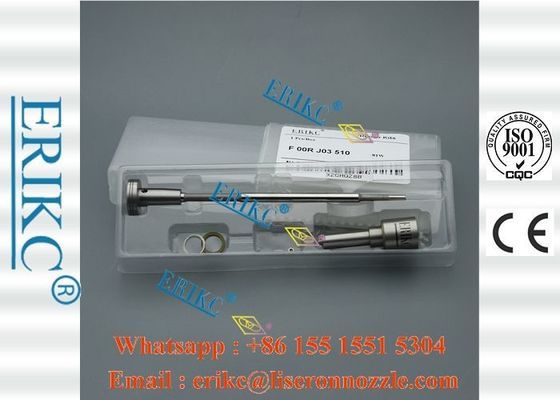 ERIKC F00RJ03510 For BOS fuel injector 0445120261 repair kits F 00R J03 510 ( F00R J03 510 ) injector nozzle DLLA153P2210