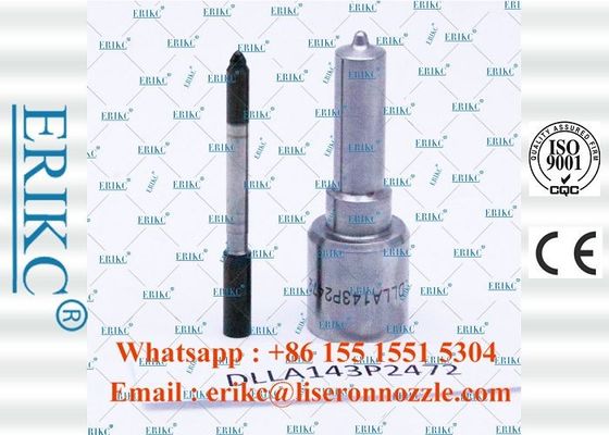 ERIKC DLLA 143P2472 injector common rail nozzle DLLA 143 P2472 , 0433172472 jet nozzle assy DLLA 143P 2472for 0445110672