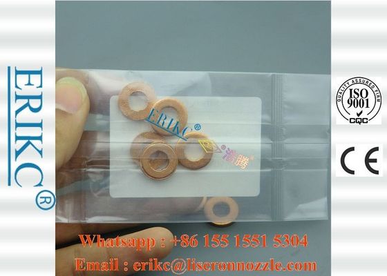ERIKC F00VC17505 For BOS Common Rail Injector Copper Washer F 00V C17 505 shim copper F00V C17 505 (7.1*15*2.5)