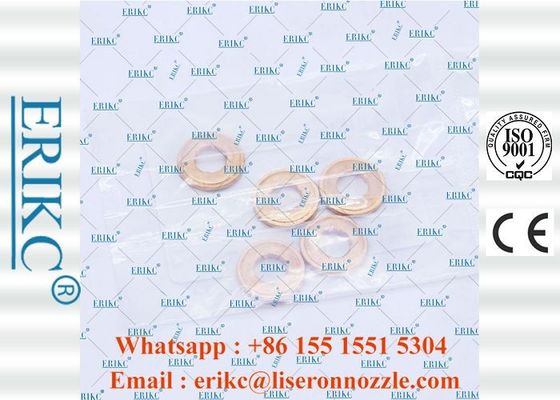 ERIKC 9001-850F For Delp fuel oil spray copper washer 9001850F 2.5mm diesel injector nozzle copper shim 9001 850F