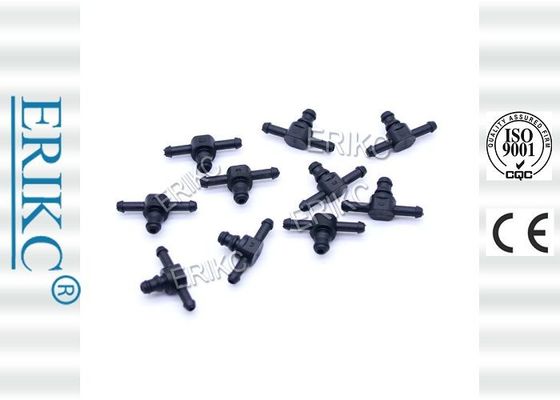 ERIKC For BOS 110 Series Plastic Fuel Injector Return Oil Backflow Common Rail Parts Two-way Joint Pipe