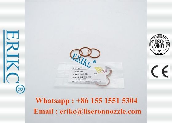 ERIKC F00RJ00222 fuel solenoid valve o-ring F00R J00 222 For BOS 120 series injector o ring F 00R J00 222 for F00RJ02703