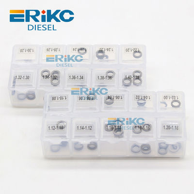 Piezo B7 Fuel Injector Gasket Washer Copper B7 G4 Series Diesel Common Rail Injector Nozzle Adjusting Copper Washer Seal Ring Gaskets B7 1.20-1.40mm 1.00-1.20mm
