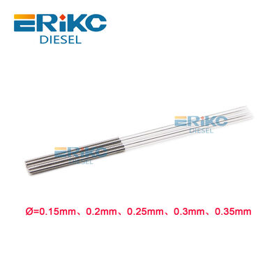 Injector Nozzle Cleaning Needles Repair Tool Oil hole cleaning steel needle Nozzle Cleaning Kit 0.15/0.2/0.25/0.3/0.35mm Stainless Steel