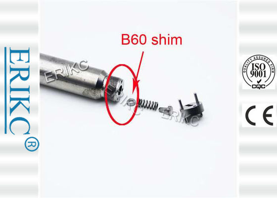ERIKC Valve Spring Shim B60 For Siem injector adjusting shim B60 adjustable shim set Size 1.34-1.52 mm