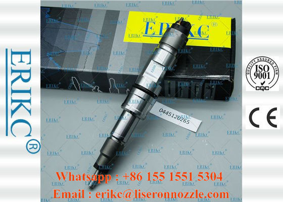 0 445 120 265 ERIKC Injector 0445120265 00986AD1016 WEICHAI 612630090028 for CNHTC Howo JAC