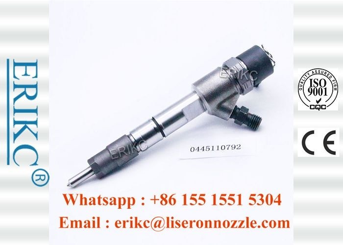 ERIKC 0445110792 CR Genuine Pencil Injector For BOS 0445 110 792 Jet Car Manufacture Injector 0 445 110 792