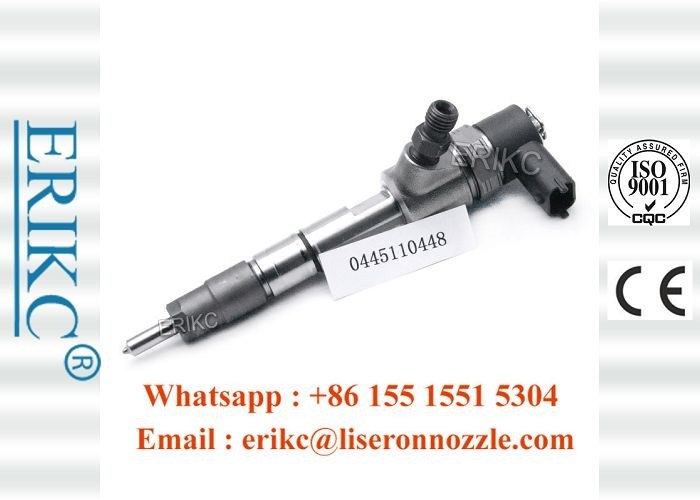 ERIKC 0445110448 Auto Pump Injector 0 445 110 448 , 4D22E41000 For BOS Orignal Nozzle Injector 0445 110 448 for QUANCHAI
