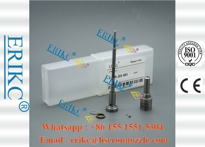 ERIKC For BOS Repair Kit F00RJ03483 auto engine injector 0445120122 diesel Nozzle and Valve F 00R J03 483