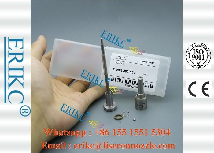 ERIKC F00RJ03521 For BOS injector parts DLLA144P2273 nozzle repair kit F 00R J03 521 , F00R J03 521 for 0445120304