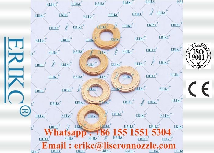 ERIKC 9001-850F For Delp fuel oil spray copper washer 9001850F 2.5mm diesel injector nozzle copper shim 9001 850F