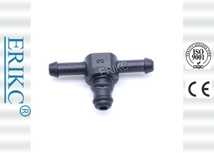 ERIKC For BOS 110 Series Plastic Fuel Injector Return Oil Backflow Common Rail Parts Two-way Joint Pipe