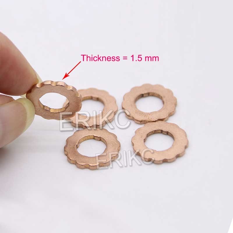ERIKC For BOS F00RJ02175 copper gasket washer F 00R J02 175 Size 7.1*15*1.5